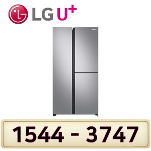 LG헬로비전 인터넷가입설치 삼성양문형냉장고815L RS82M6000S8