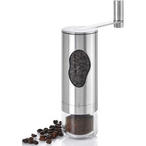 [해외]에드학 그라인더 커피 AdHoc MC01 Manual Coffee Grinder MRS. BEAN Ceramic (without Contents) Stainless