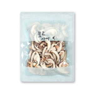 [표고아빠]참나무원목재배 건조표고버섯[절편(상)] 200g씩 실속 지퍼백포장 무료배송