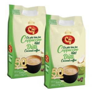 [해외]C7 골든 위즐 코코넛 밀크 카푸치노 커피 850g x 2박스 17g x 100포