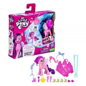 [해외]My Little Pony: Make Your Mark Cutie Magic Princess Pipp Petals - 7.6cm 3인치  발굽에서 하트까지, 서