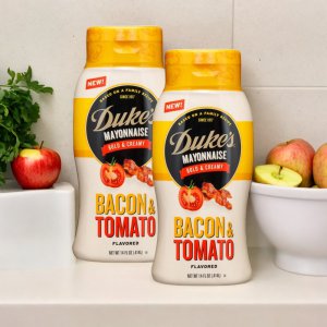 [해외]미국 듀크 제로 마요네즈 베이컨 토마토 약 400g x2팩 스퀴지 튜브