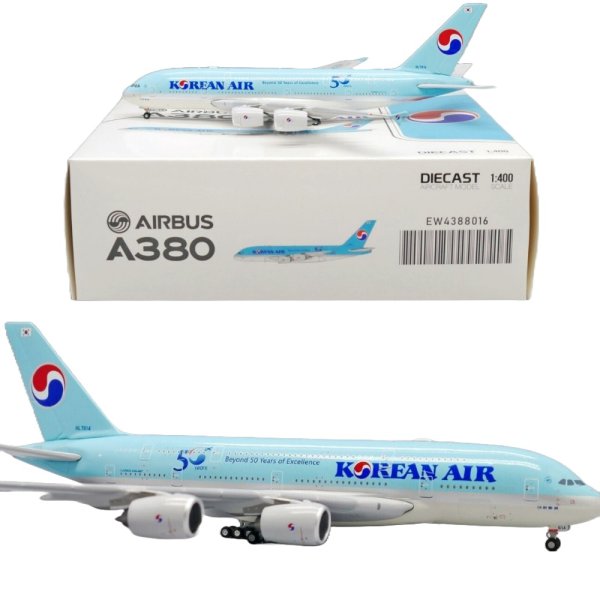 1/400 jc wings A380 大韓航空 HL7614-