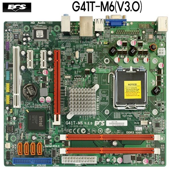 Ecs Motherboard G41t M V