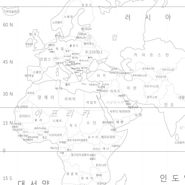 세계지도 색칠하기