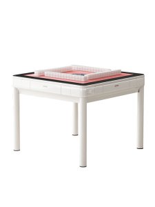 [해외]마작테이블 보드게임 카지노 파티 카페 테이블 고스 -40롤러코스터-꿈의가루+핑크마작타일+부채꼴벨벳