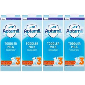 [해외]Aptamil with Pronutra Plus 3 Growing Up 압타밀 3단계 액상 분유 1000ml 4팩