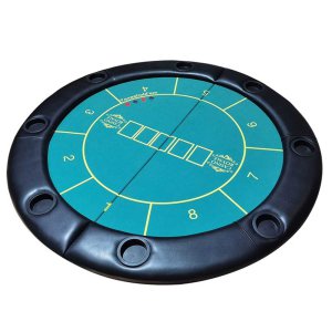[해외]홀덤테이블 포카 바카라 블랙잭 보드 판 게임 원형