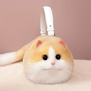[해외]나만 없어 고양이 가방 토트백 귀염뽀짝 캣 대리 집사 체험 페르시안 러시안블루 냥이