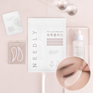 [롯데아이몰][니들리] 주름패치 보톡플러스 풀키트- 무료체험분 포함  마이크로패치 12세트+앰플세트 미백 주름개선 기능성