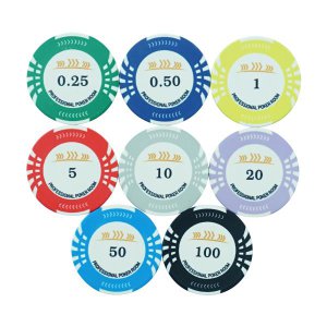 [해외]맞춤형 세라믹 포커 칩 전문 카지노 유럽 세트, 무료 디자인, 로트당 10 개