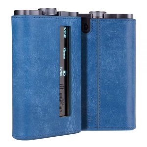 [해외]Miter Case for iFi Audio xDSD Gryphon Pro / dac , Handmade Italy Pueblo Leather Cover GryphonPro Blu