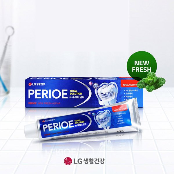 엘지생활건강 페리오 알파 치약 170g, 1개 - 인터파크 쇼핑